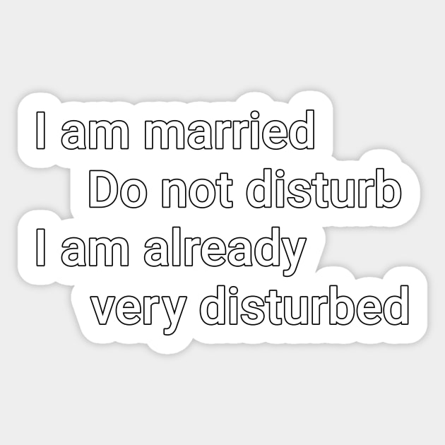 Married Sticker by Soll-E